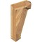 Ekena Millwork Traditional Arts & Crafts Rough Sawn Bracket, Western Red Cedar, 6"W x 20"D x 32"H BKT06X20X32TRA03RWR - alternate 1